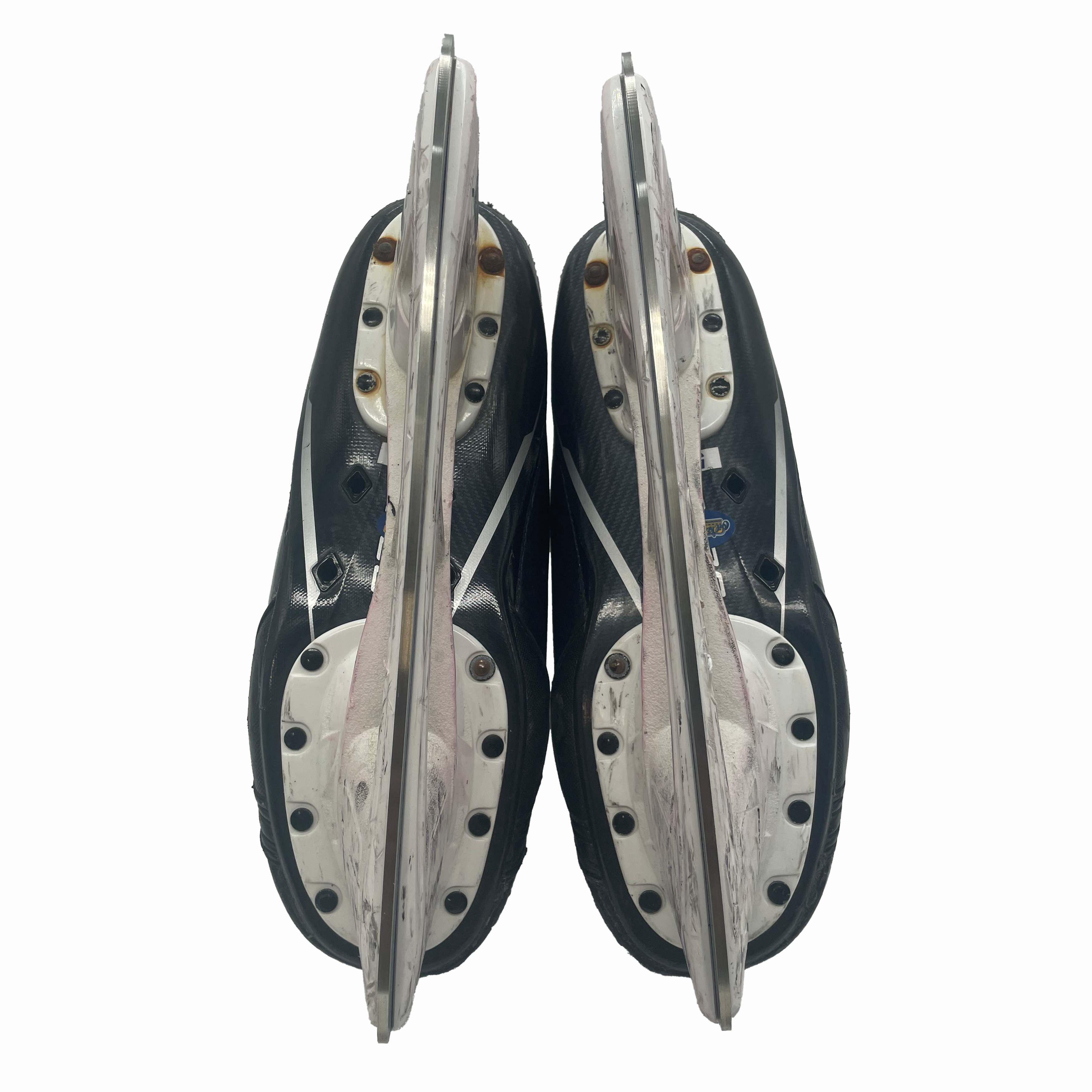 Bauer Supreme Mach - Patins de hockey Pro Stock d'occasion - Taille 8E (bleu roi)